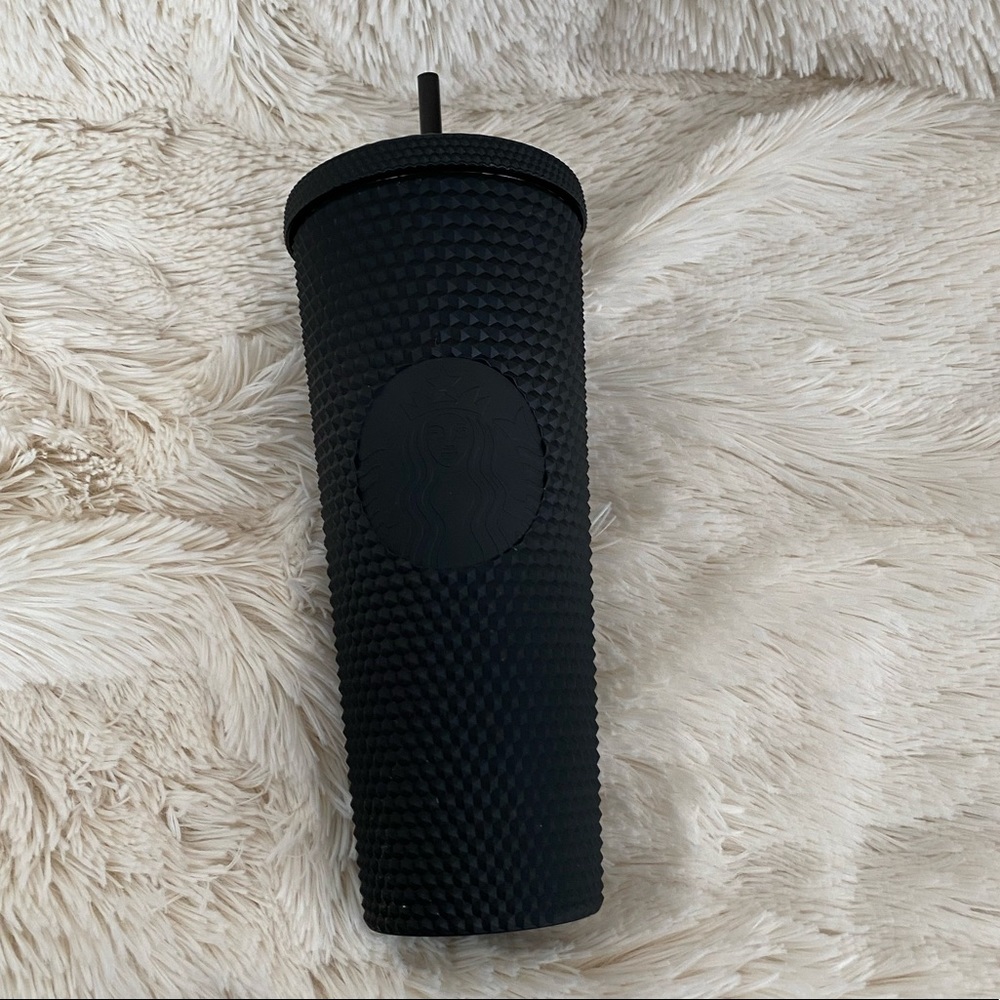 Starbucks black studded cup